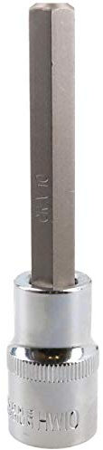 10mm Hex Allen Key Long Bit Internal Socket Metric 1/2 Drive 100mm Length Cr-V