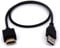 POFET Câble de charge USB vers HDMI | Ne convient pas au transfert de données | Longueur : 50 cm, USB 2.0 | HDMI standard, largeur : 14 mm, hauteur : 4,5 mm