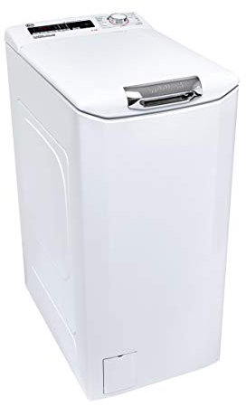 Hoover H3TM08TACE/1-37 Lavadora carga superior, 1000RPM, Ancho 40 cm, Apertura Slow Motion, Power Care System, 16 Programas, Clase F, Blanco, 8 kg