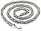 mysilverworld Massive 925 Sterling Silber Herren Königskette Königskette Rundkette Halskette, Metall, nicht bekannt