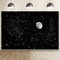 Renaiss 1.8x1.2m Schwarzer Nachthimmel Hintergrund Universum Weltraum Sternenhimmel Fotografie Hintergrund Galaxy Thema Kind Junge Geburtstagsfeier Dekoration Baby Shower Banner Studio Requisiten