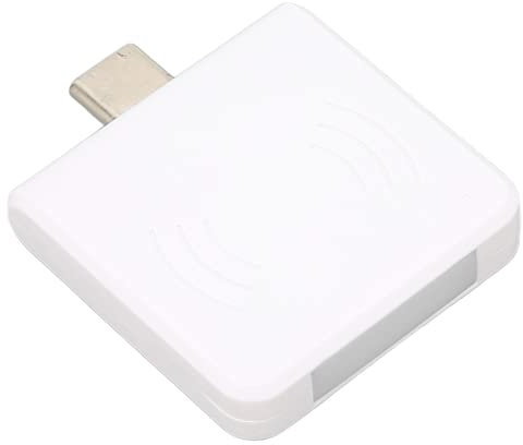Lettore di Schede, Lettore di Schede OTG per Telefono di Tipo C, R65 Senza per Lettore di Smart Card RFID 125Khz/13,56Mhz ID/IC Reader(R65D)