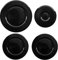 Aspares 4 Set of Cooker Oven Gas Hob Rapid Burner Flame Caps Crown Ring Tops Covers For Diplomat