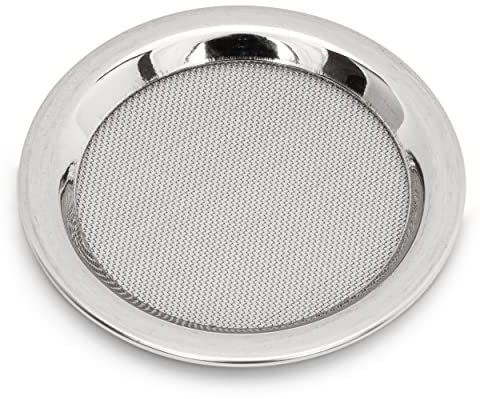 NKlaus 4 x Räuchersieb Edelstahl Ø 7cm Räucherzubehör Weihrauch Räucherwerk Plättchen 2977