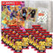 Bundle mit Blue Ocean Lego Ninjago Serie 8 Trading Cards - 1 Leere Sammelmappe + 20 Booster + Exklusive Collect-it Hüllen