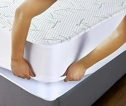 kidparadise Protège Matelas Imperméable Bambou 160 x 200 x 35
