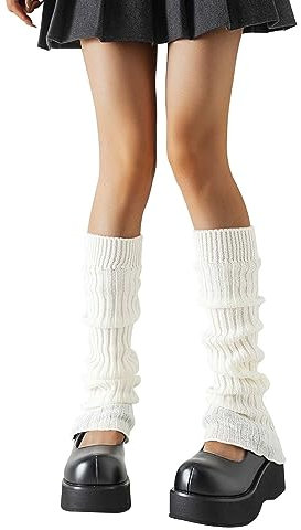 Lose gestrickte Beinwärmer für Damen, Kniehohe Stiefel, Lange Socken für Party, Sport, Freizeitsocken
