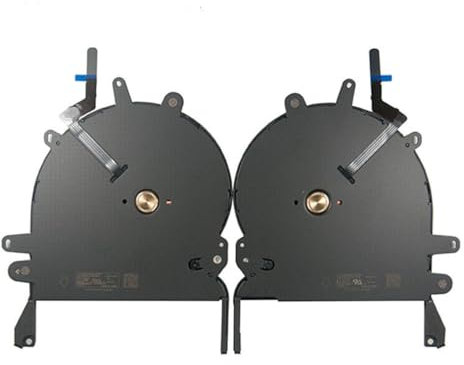 Ventilador de refrigeración para MacBook Pro 15 A1707 2016,2017, A1990 2018,2019, 1 par de ventiladores de refrigeración izquierdo y derecho