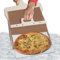 BUNIQ Pala Pizza Scorrevole Pala Pala Pizza Scorrevole, pala de pizza deslizante, pala para pizza que transfiere perfectamente la pizza, pala para pizza con orificio para colgar, espátula para pizza