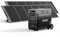 AFERIY Solar Generator 3840Wh mit 2x400W Solarmodul, 3600W Tragbare Powerstation LiFePO4 Batterie, 220V-240V, Faltbare Solarpanel mit USB IP65 für Outdoor Camping Reise Stromausfälle