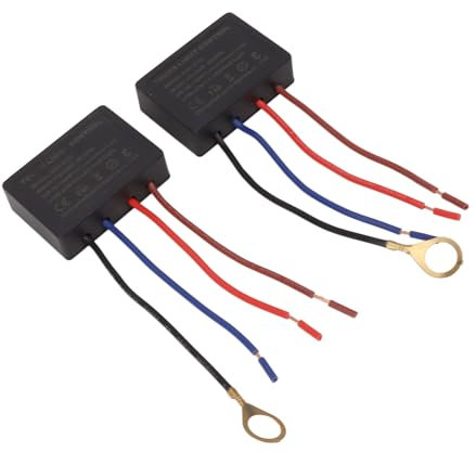 Touch-Sensor-Dimmer für Lampensteuerung, KSY 413A Ersatzsensor mit Steuermodul für 110–230 V, Reparaturset inkl. Glühbirnen und Schalter