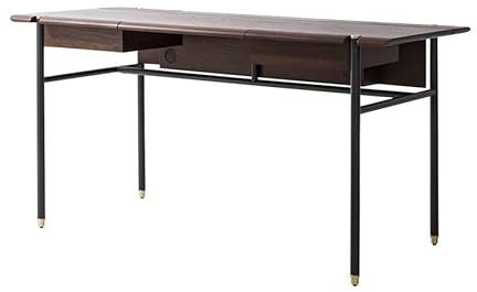 Schreibtisch-Spieltisch Home-Office-Schreibtisch Minimalistischer Schreibtisch aus massivem Eichenholz for Zuhause, Arbeitszimmer, Schlafzimmer, Computertisch, Wohnzimmer, Kalligraphietisch, Schreibti