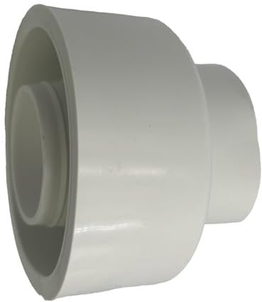 Flexible External Toilet Flush Cone Inlet Pan Connector - Cone Washer for Secure, Leak-Free Installation