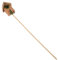 Sosoport Outdoor Decorative Stake Charming Birdhouse Nest Garden Stake for Courtyard Yard