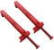 2 pezzi di mattoni Liner Runner livellamento filo di misurazione cassetto strumento fissatori linea mattoni clip estrattore morsetti filo per edilizia