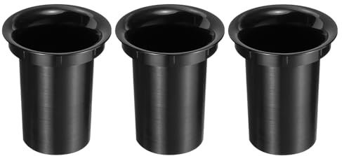 sourcing map 3Pcs 60x114mm/2.4 x 4.5 inch Speaker Port Tube Subwoofer Bass Box Tube Bass Woofer Box Speaker Box Bass Air Port for DJ/PA Speaker Cabinets