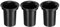 sourcing map Lot de 3 tubes de haut-parleur 60 x 114 mm pour caisson de basses pour enceintes DJ/PA