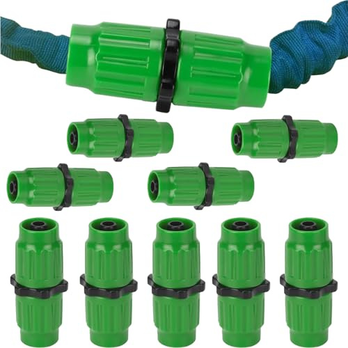 Kit di riparazione per tubo da giardino estensibile, raccordo per tubo di irrigazione | Set di connettori di irrigazione, di riparazione per di irrigazione e lavaggio degli animali