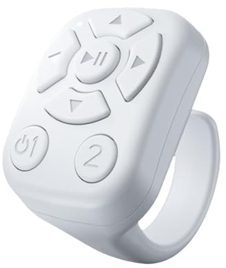Remote Camera - Wireless Shutter Ring Smart Camera Control Device Lightweight Video Recording Tool Portable Gadget | Reliable Photography Prop to Capture