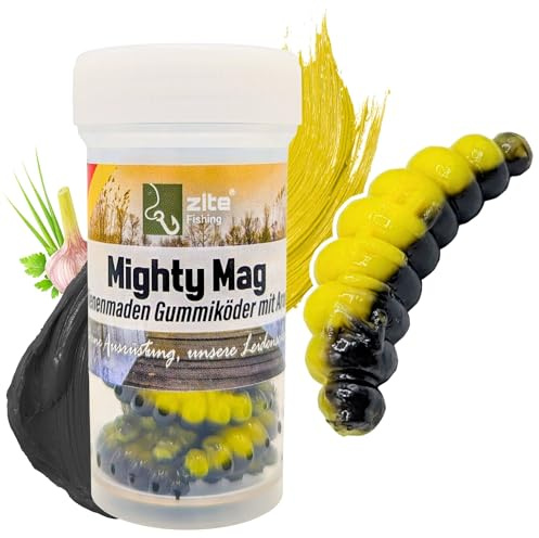 Zite Fishing Mighty Mag Mix 12 STK - Bienenmaden Imitat 2,8cm Forellenköder