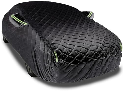 Anti-grêle Bache Voiture Exterieur pour Jaguar XF X260 2015-2020,Housse Protection Bâche Voiture Étanche Respirante Anti Grele,Couverture Complète Extérieure(Noir)