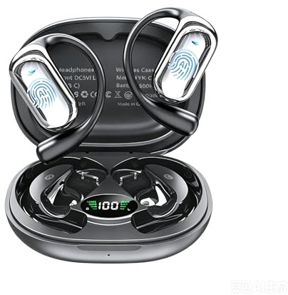 AI Cuffie Traduzione Simultanea in 188 Lingue , 2026 4 in1 Auricolari Traduttore Vocale Istantaneo Multilingue,Bluetooth 6.1 Wireless 60 ore con ENC Mics, Cuffie Traduzione Adatto per affari, viaggi