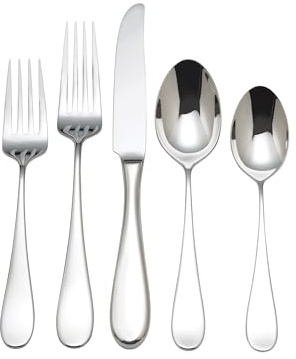 Reed & Barton Dalton 5Pc Flatware Place Setting, 5 Piece, Silver