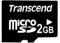 Transcend Carte mémoire flash – 2 Go – Micro SD (pas de boîte ni d'adaptateur)