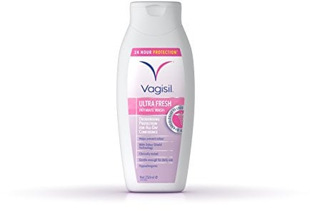 VAGISIL Ultra Fresh Intimate Wash for Daily Feminine Hygiene, 24 Hour Odour Protection, Hypoallergenic, For All-Day Confidence, 250 ml