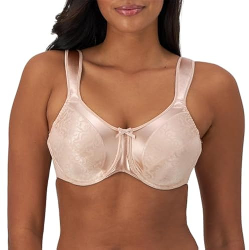 Bali Reggiseno da Donna in Raso Minimizer con Ferretto DF3562, Palissandro., 5G