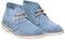 Roamers Damen Desert Boots/Wüstenstiefel/Schuhe, Wildleder, ungefüttert (41 EU) (Denim Blau)