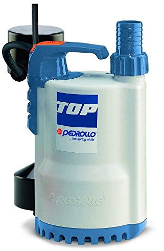 POMPA Sommergibile Acque Chiare 0,33Hp TOP1GM Galleggiante Magnetico 5m Pedrollo