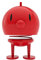 Hoptimist Bumble Wackelfigur & Glücksbringer, Skandinavische Deko Figuren für Wohnzimmer, Schreibtisch, Büro, Bürodeko & Lustige Kleine Geschenke, 15 x 15 x 24 cm, X-Large, Rot