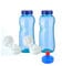 2 x 0,75 Liter Original Trinkflaschen aus TRITAN ohne Weichmacher Sparset: 2x 0,75 Liter (rund) + 2 Standarddeckel + 2 Sportdeckel (FlipTop) + 1 Trinkdeckel (Push PULL) Weichmacherfrei BPA frei