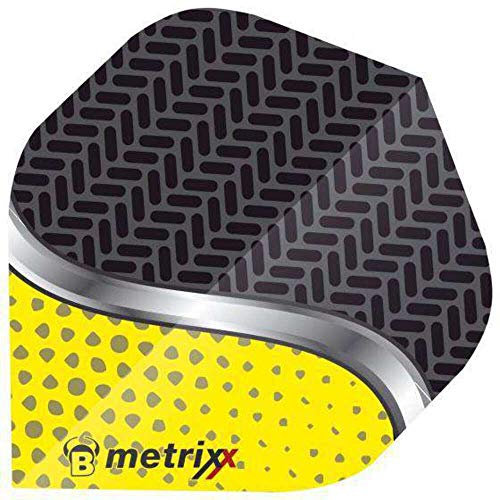 Bull's Metrixx Flights A-Standard, grau/gelb