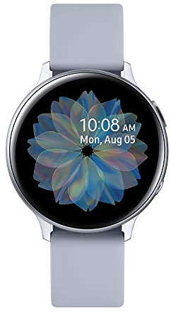 Samsung Galaxy Watch Active2 Smartwatch Bluetooth 44 mm in Alluminio e Cinturino Sport, con GPS, Sensore di Frequenza Cardiaca, Tracker Allenamento, IP68, Argento (Silver) [Versione Italiana]