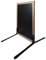 Panneau stop trottoir SQUARE couleur miel de dimensions 90 x 67 cm