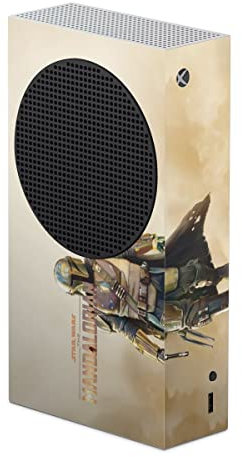 DeinDesign Autocollant Compatible avec Microsoft Xbox Series S Sticker Film Autocollant The Mandalorian Star Wars Produit sous Licence Officielle