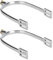 Espuelas para Caballos Aleación de Zinc Accesorio para Montar a Caballo de Estilo inglés Suministro de Vida al Aire Libre con Rowel de Cobre Giratorio