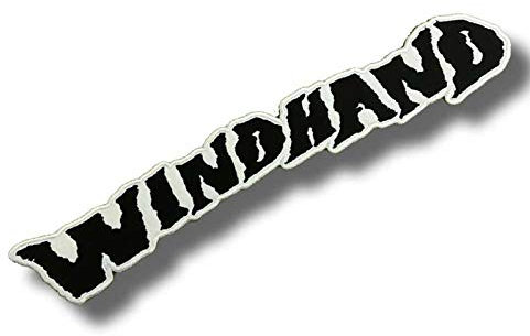 Windhand Aufnäher zum Aufbügeln, bestickt