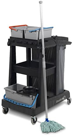 Numatic Cleaning Trolley, Black, One Size
