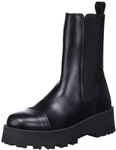 SELECTED FEMME Damen Slfcora Toe Cap Boot B Noos Lederstiefelette
