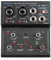 Vonyx VMM301 Mini Table de Mixage USB - 3 Canaux, Carte Son Intégrée, 2 Entrées Jack/XLR, 1 Entrée Jack, 1 Sortie Jack, 1 Sortie Casque, Alimentation Fantôme 48V, Idéal pour Animer vos Soirées