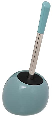 5five - brosse wc céramique colorama bleu artic