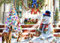 Vermont Christmas Company Snowman & Friends Jigsaw Puzzle 1000 Piece - Christmas Puzzle for Adults and Families