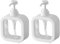 Seifenspender，Pumpspender Lotionspender Shampoo spülung duschgel Spender Leerflasche soap Dispenser，für Küche Bad Flüssigseifen (500ml)