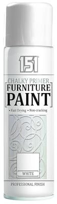 Inspired Essentials Multi-Purpose Spray Paint 400ml for Metal, Wood, Plastic, Walls, Aerosol Spray with Perfect Finish (Chalky White Primer, Pack of 1)