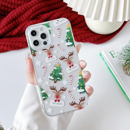 ZTOFERA TPU Case for iPhone 11 Pro 5.8 inch, Cute Christmas Design Soft Silicone Case, Slim Light-wight Protective Bumper Cover for iPhone 11 Pro (5.8) - Clear