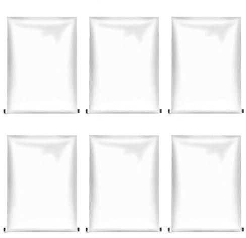 2/6Pcs Pflanze PE Kunststofffolie, Pflanze Frostschutzabdeckung, Klar Polyethylen Abdeckung, Garten Pflanze Abdeckung Folie, Atmungsaktive Pflanze Gewächshaus Film Schutz Jack Bag S