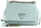 GUESS Rainee Quilt Convertible Xbody Flap Bag Sky Blue